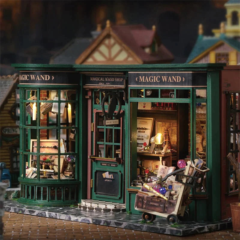 DIY Dollhouse - Magic House with Dust Cover