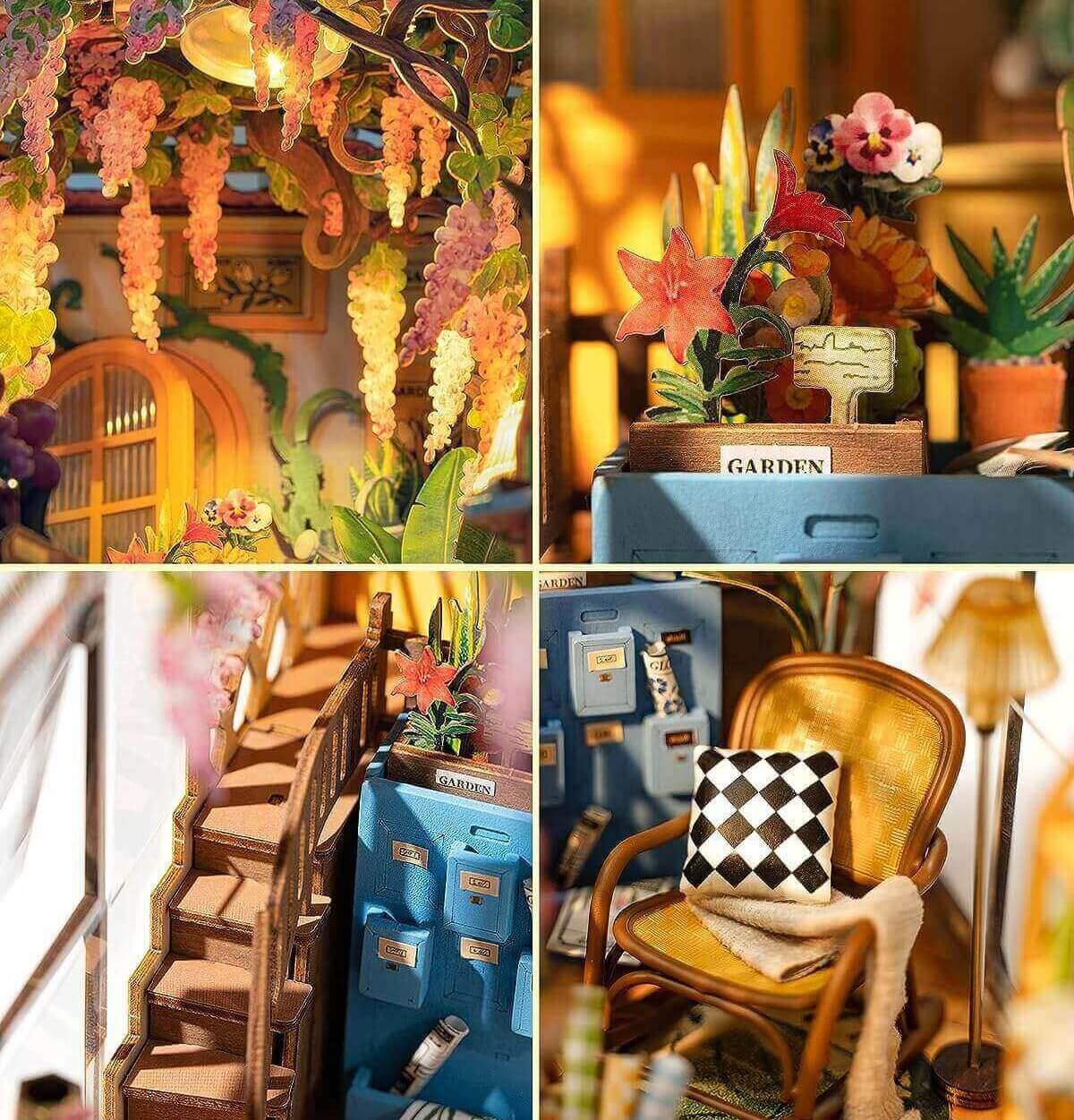 DIY Book Nook - Garden House