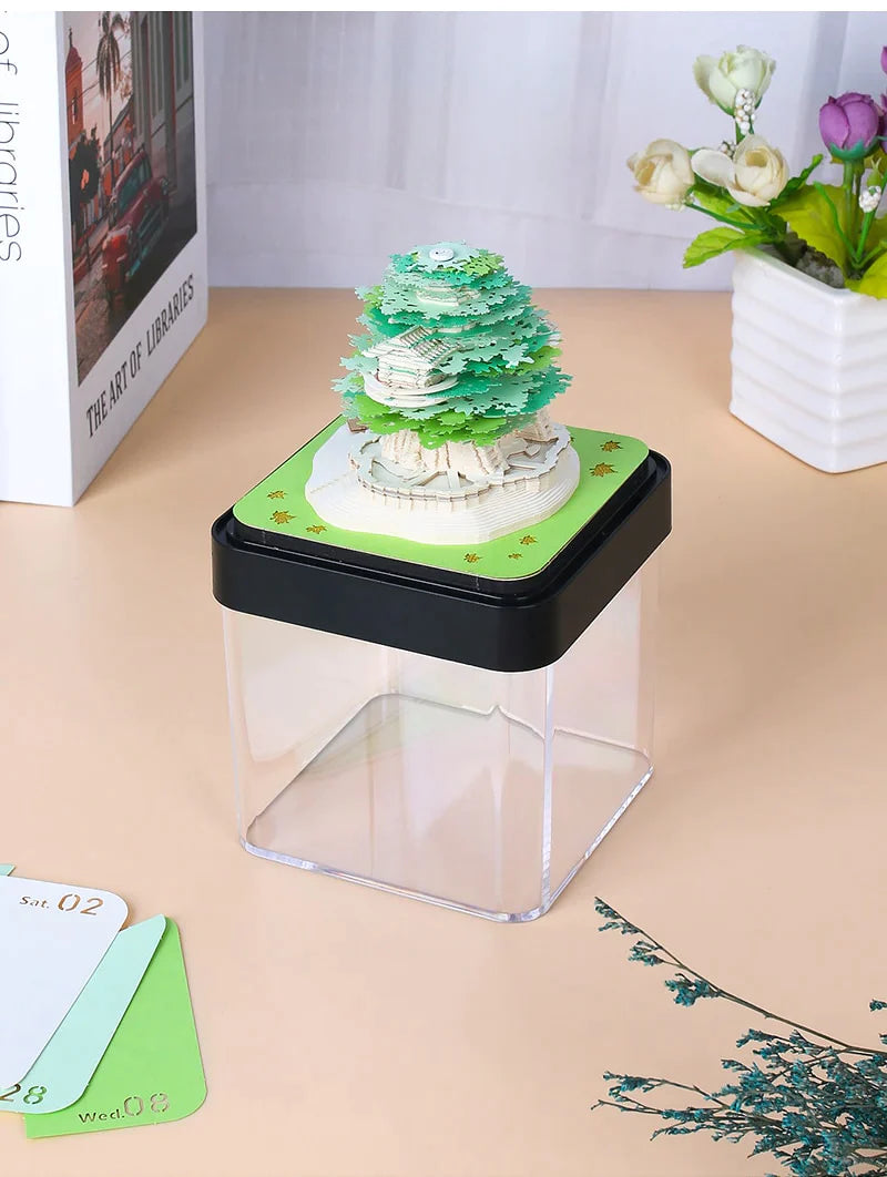 Green Tree (With Lights & Calendar 2025)