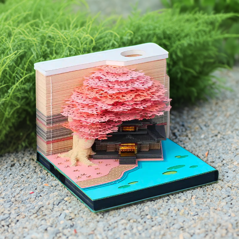Sakura Temple (With Lights)