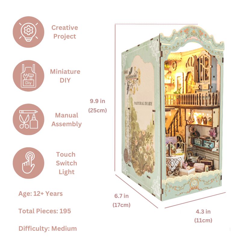 DIY Book Nook - Fairy Cottage