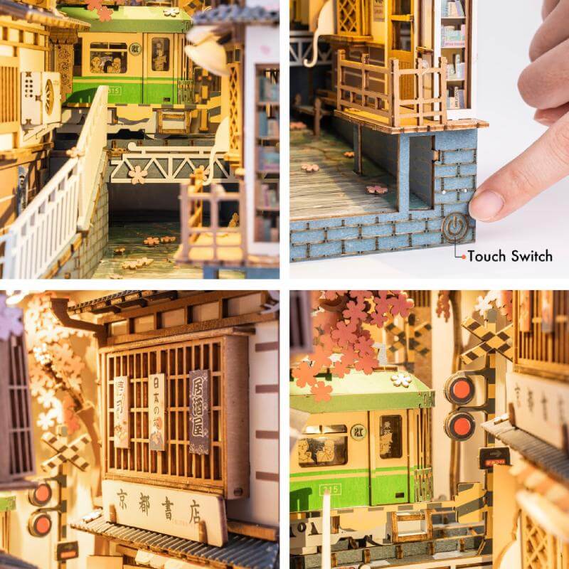 DIY Book Nook - Sakura Town