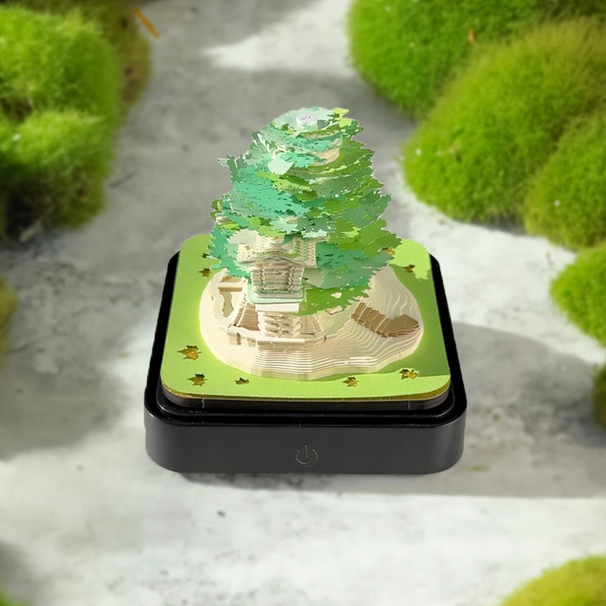 Green Tree (With Lights & Calendar 2025)