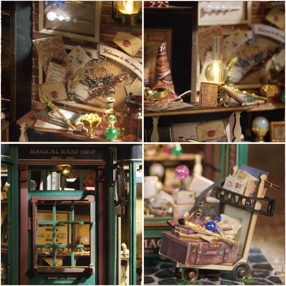 DIY Dollhouse - Magic House with Dust Cover