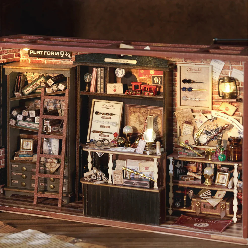 DIY Dollhouse - Magic House with Dust Cover