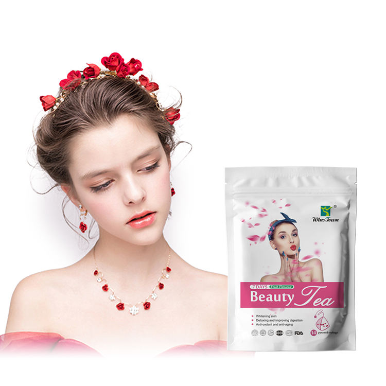 Skin beauty luminous customized herbal luminous skin color beauty tea