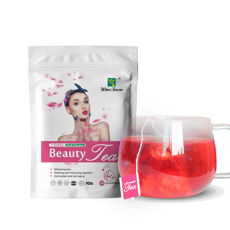 Skin beauty luminous customized herbal luminous skin color beauty tea