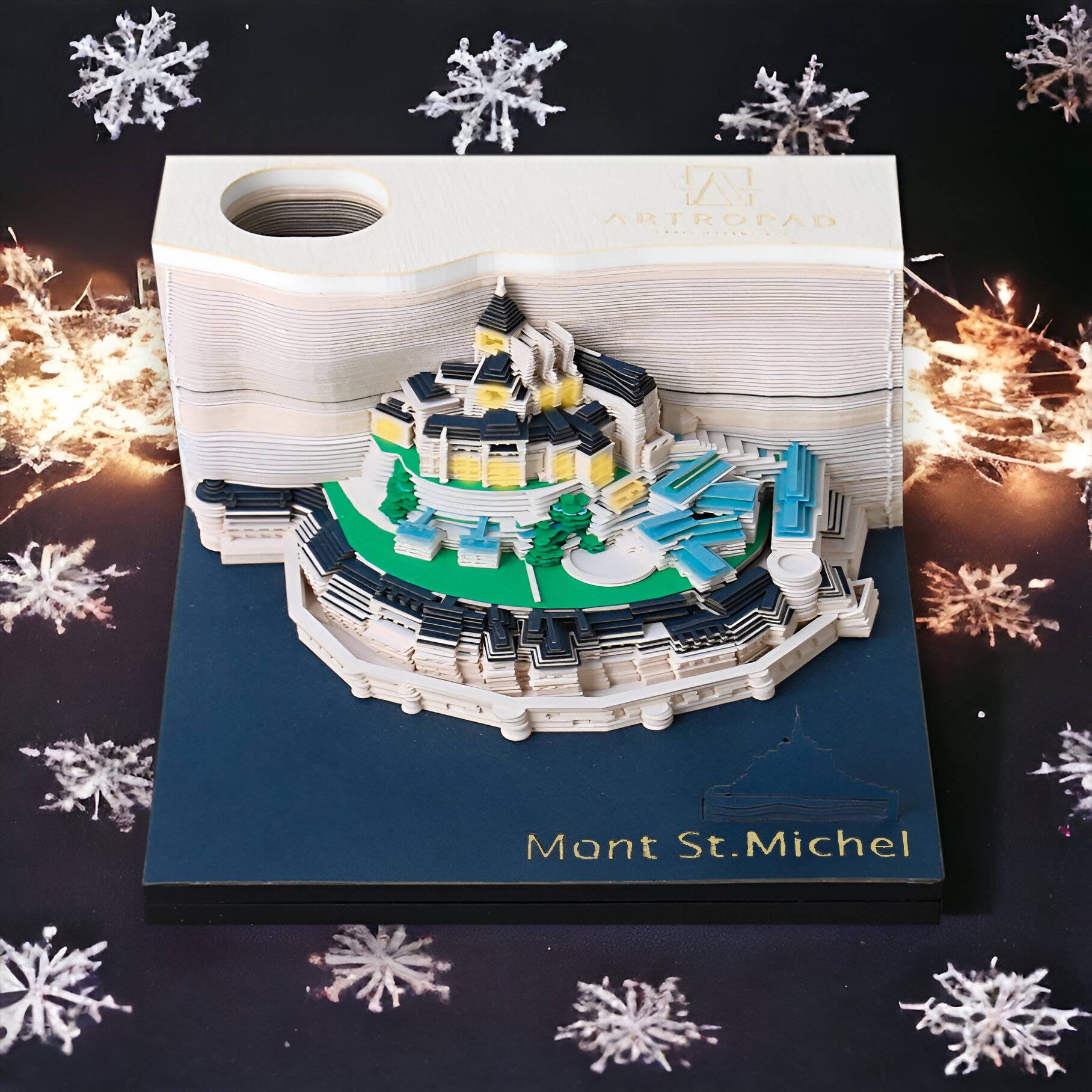 Mont St. Michel (With Light & Calendar 2025)