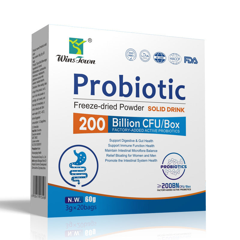 Probiotic freeze-dried powder