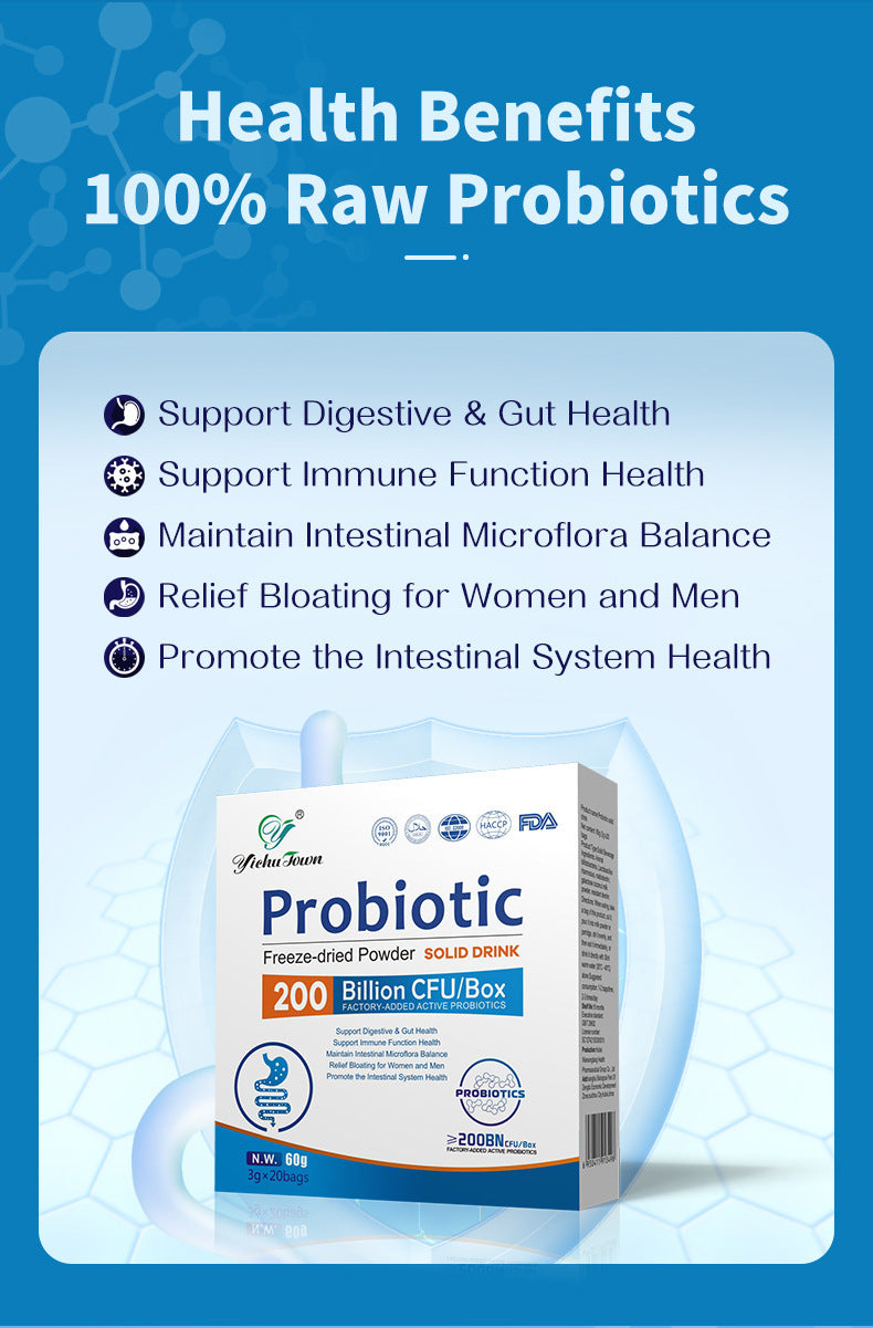 Probiotic freeze-dried powder