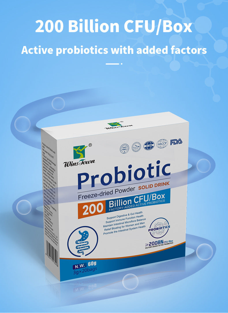 Probiotic freeze-dried powder