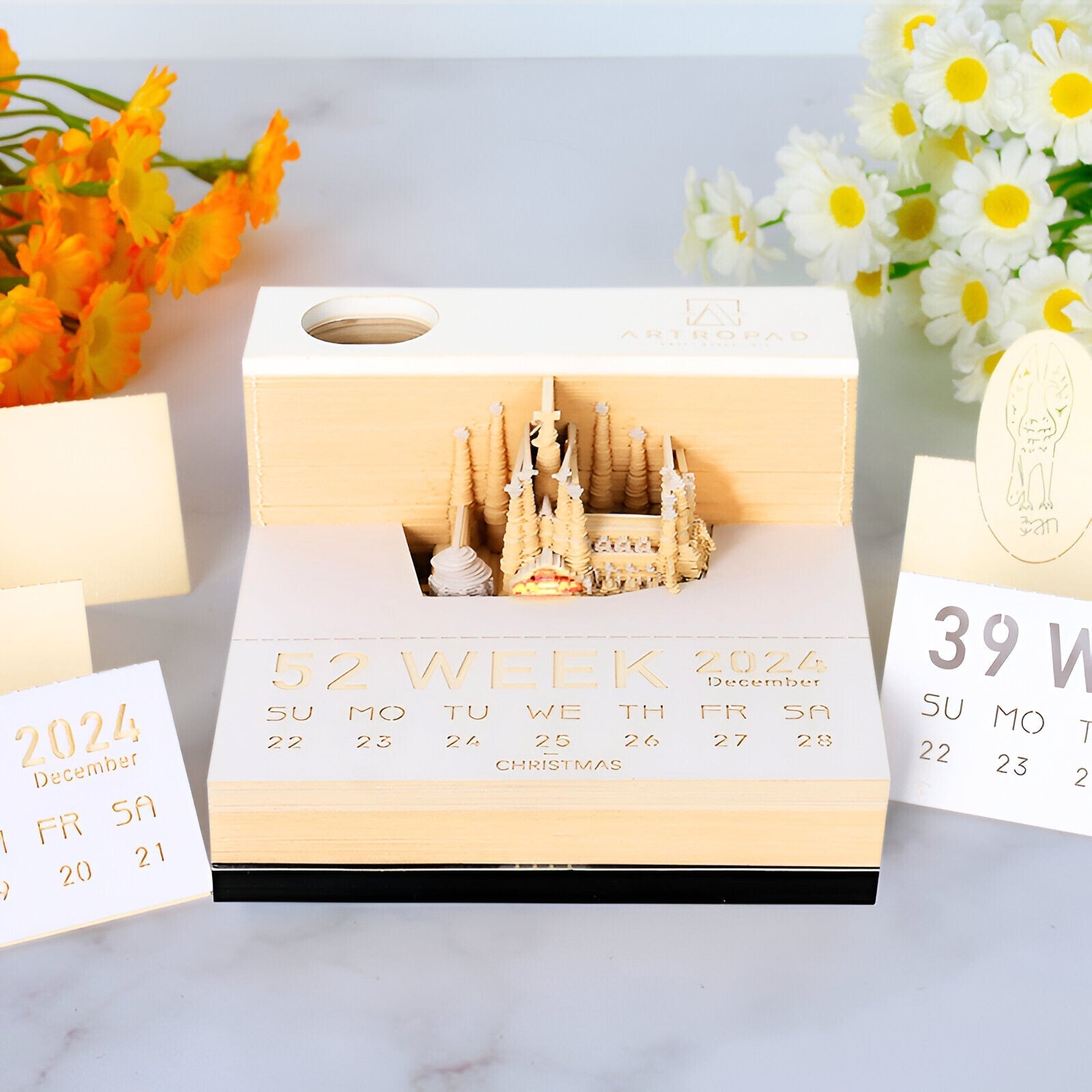 Sagrada Church (With Light & Calendar 2025)