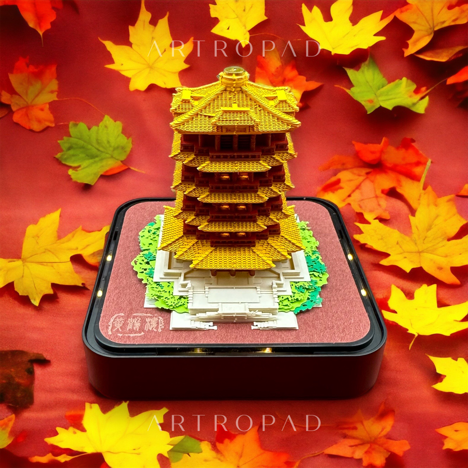 Pagoda Temple(With Light & Calendar 2024)