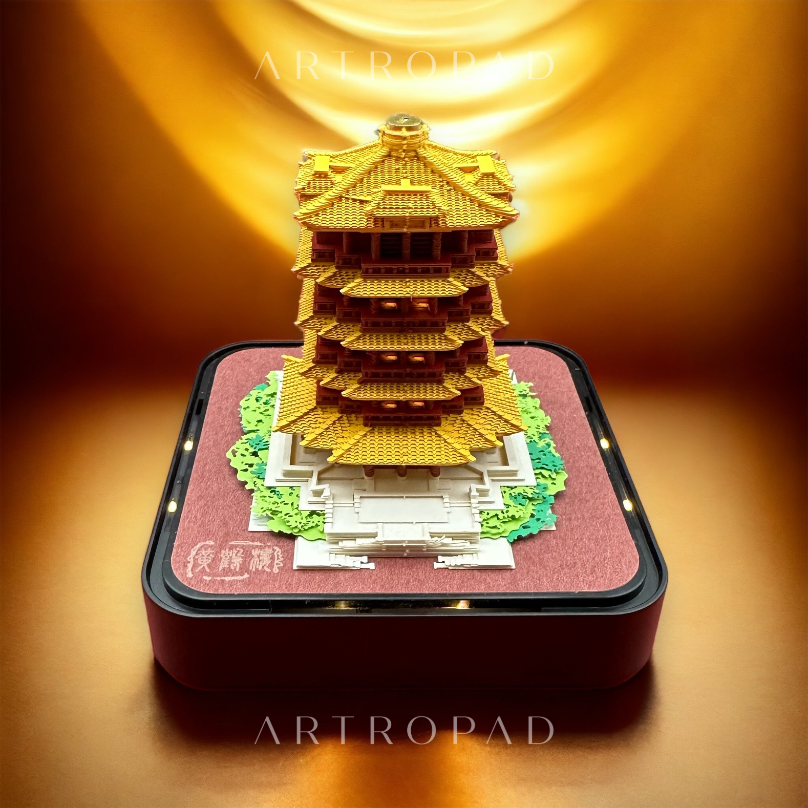 Pagoda Temple(With Light & Calendar 2025)