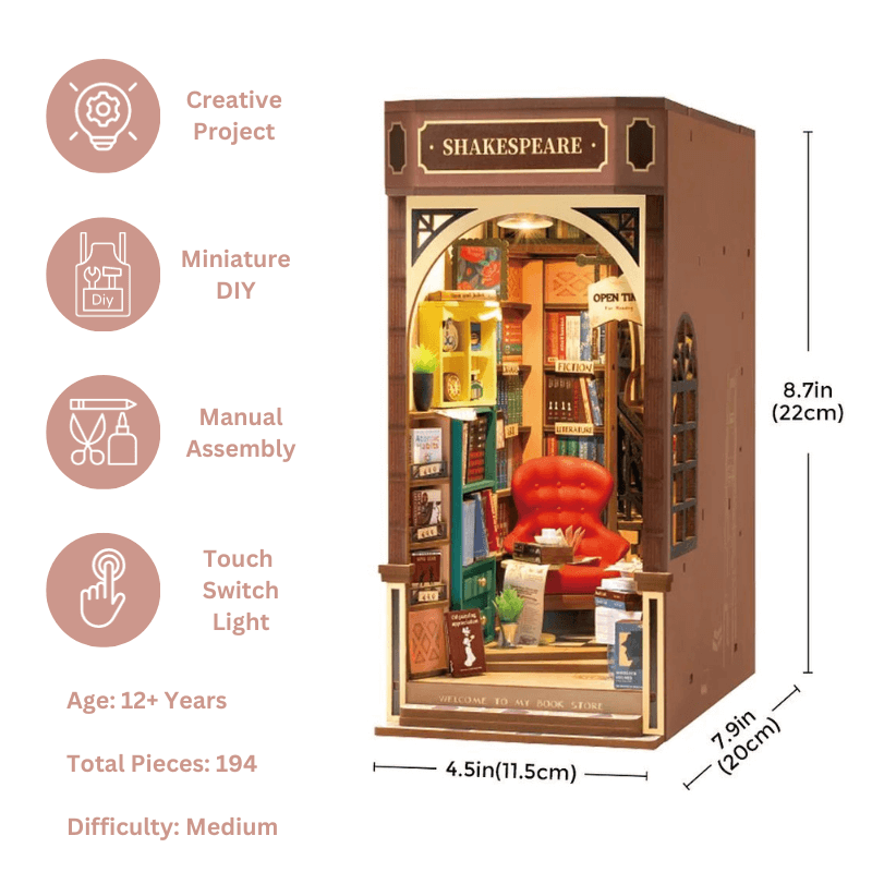 DIY Book Nook - Boutique Bookstore