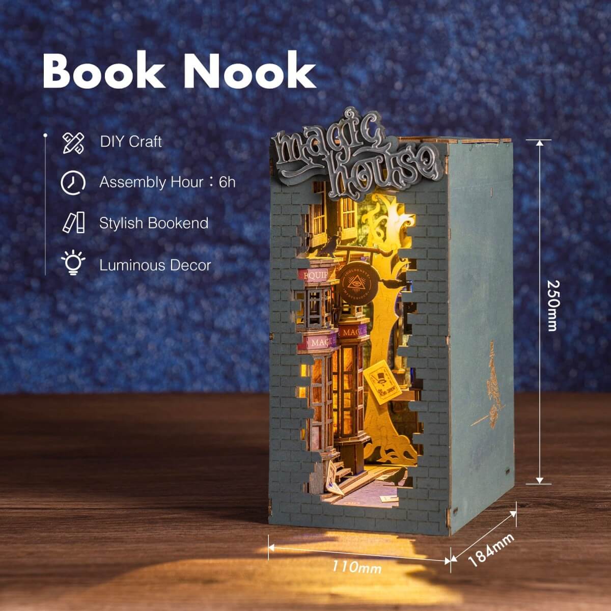 DIY Book Nook - Magic House