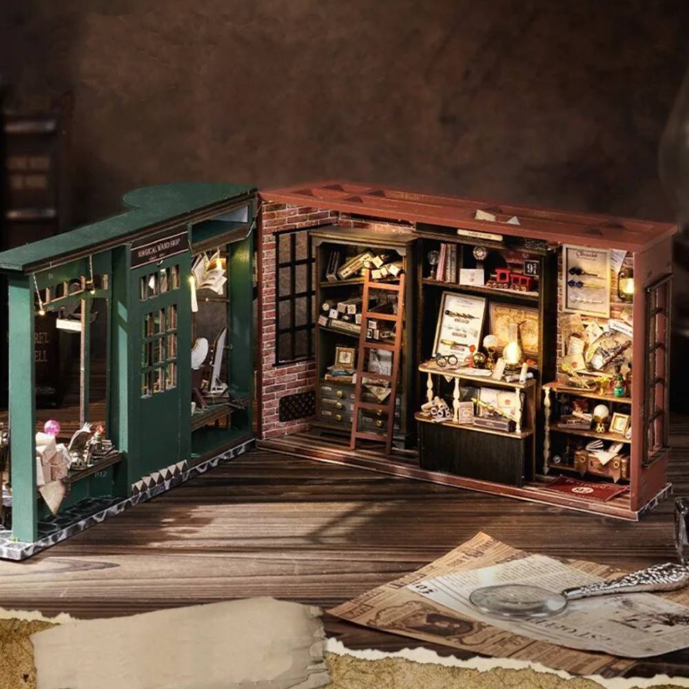 DIY Dollhouse - Magic House with Dust Cover