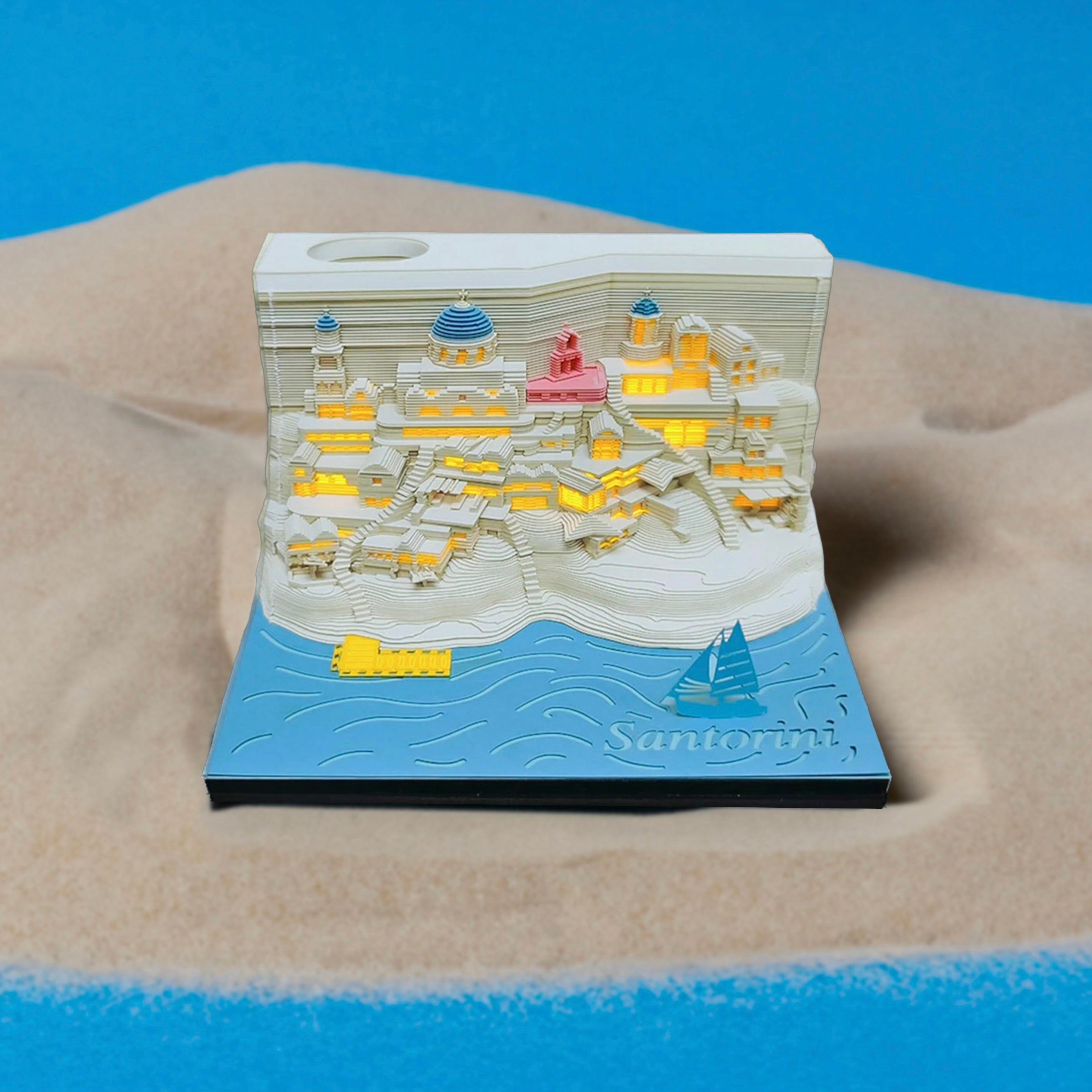 Santorini Memo Pad